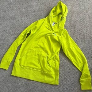 Neon under armour hoodie